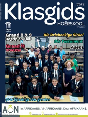 cover image of Klasgids April 2020 Hoërskool